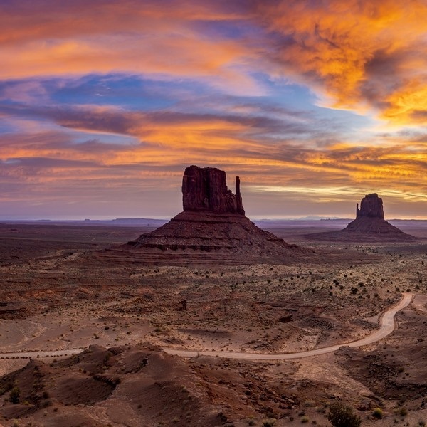 Monument Valley Wall Art & Canvas Prints | Monument Valley Panoramic ...