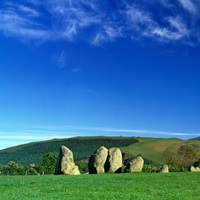 Stone Circle On A Landscape, Castlerigg Stone Circle, Kes... image thumbnail