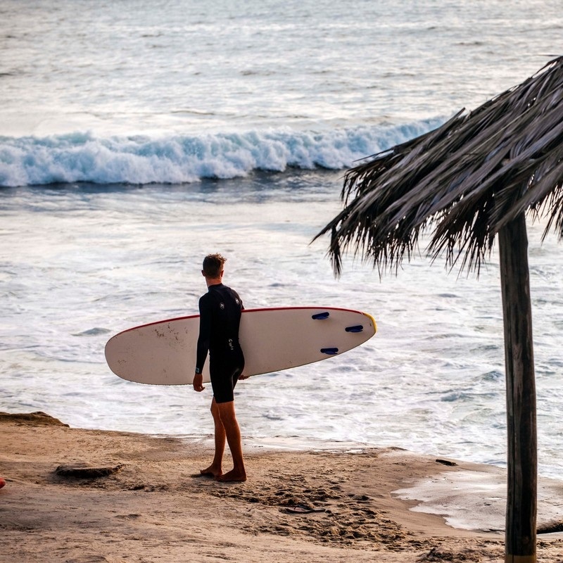 Contemporary Modern beach surfing girls art print canvas Australia