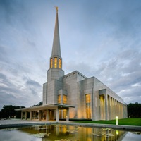 Reflection in the Morning, Preston England Temple, Chorle... image thumbnail