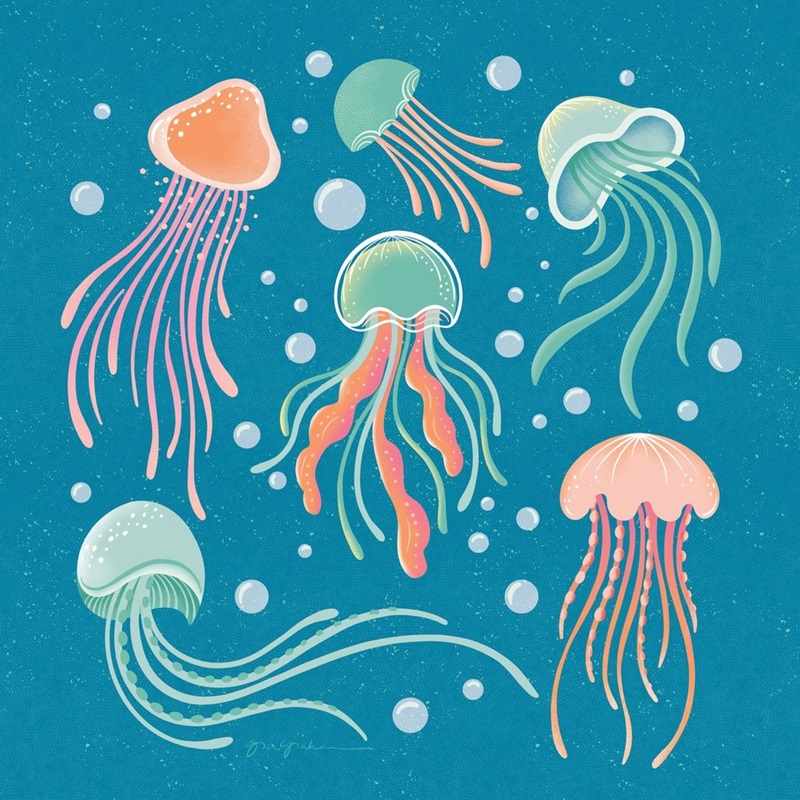 Jellyfish Wall Art & Canvas Prints Great Big Canvas