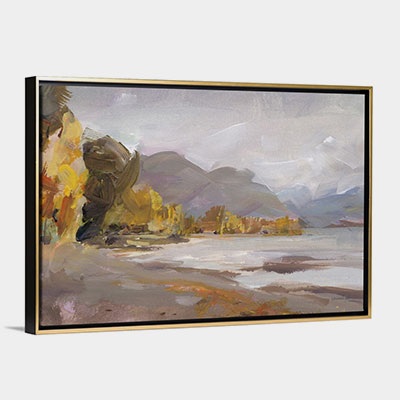 floating framed canvas art