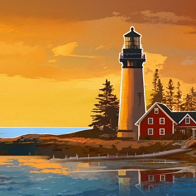 Modern contemporary painting