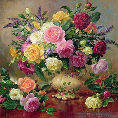 Classical floral painting